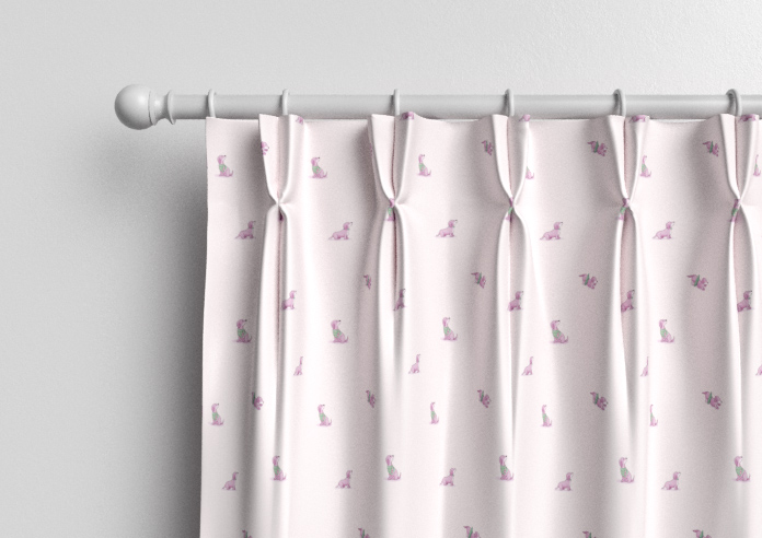 Dasching About, Puppy Princess - Made to Measure Curtains - Image 10